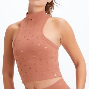 Fabletics x Maddie Zeigler Frances SculptKnit Mock Neck Tank